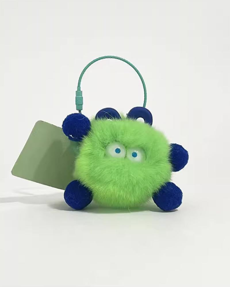 Fluffy Monster Buddy Keychain