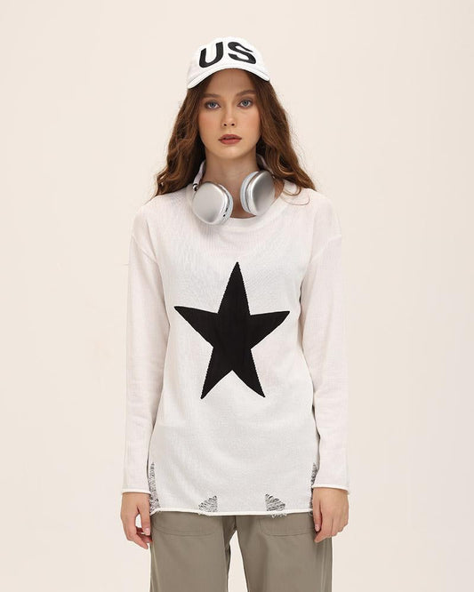 Artificer Graphic Star Knit Sweater