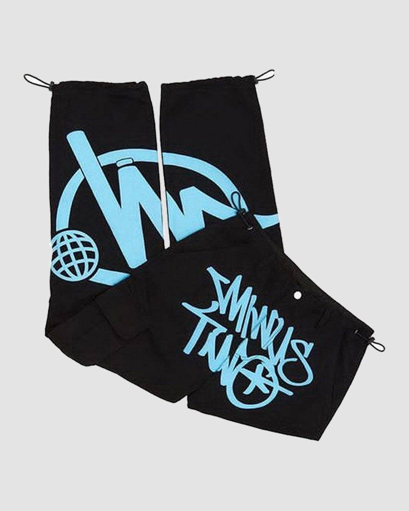 Viridian Graffitti Spray Pants