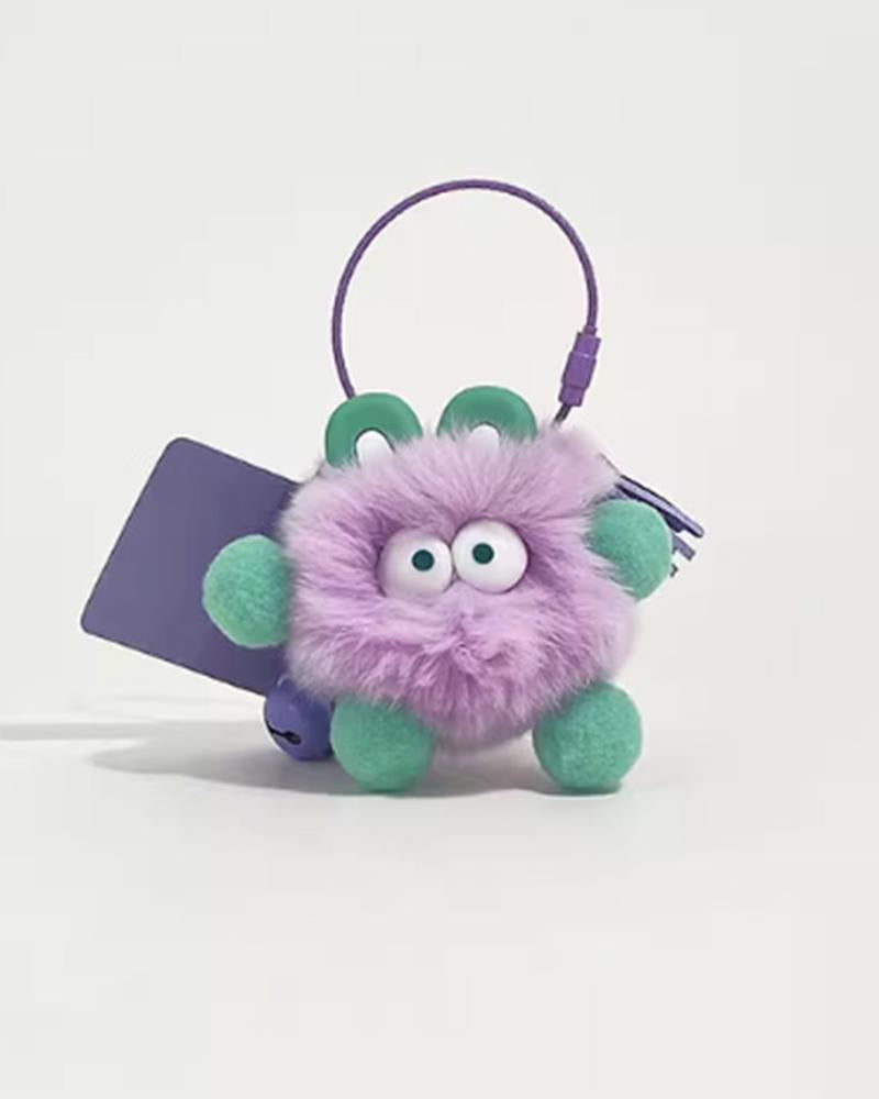 Fluffy Monster Buddy Keychain