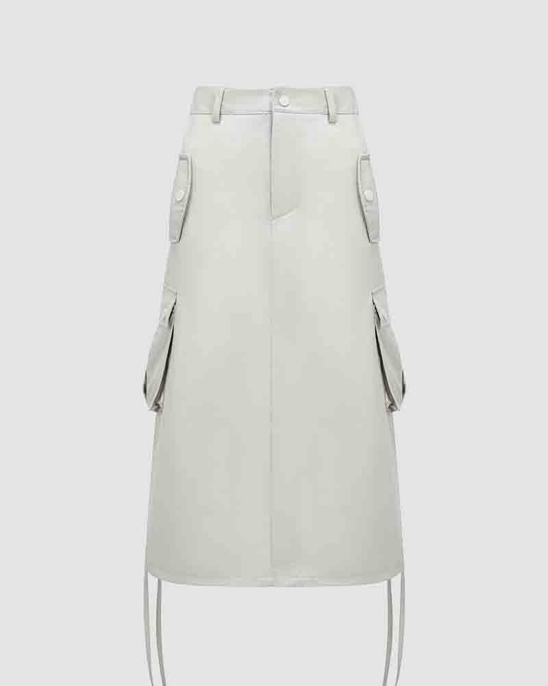 Aura Signal Maxi Cargo Skirt