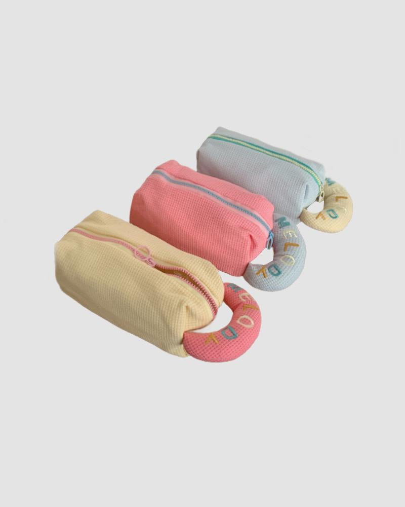 Melody Pastel Contrast Pencil Case