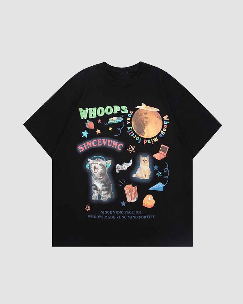 Whoops Catto Graphic T-Shirt