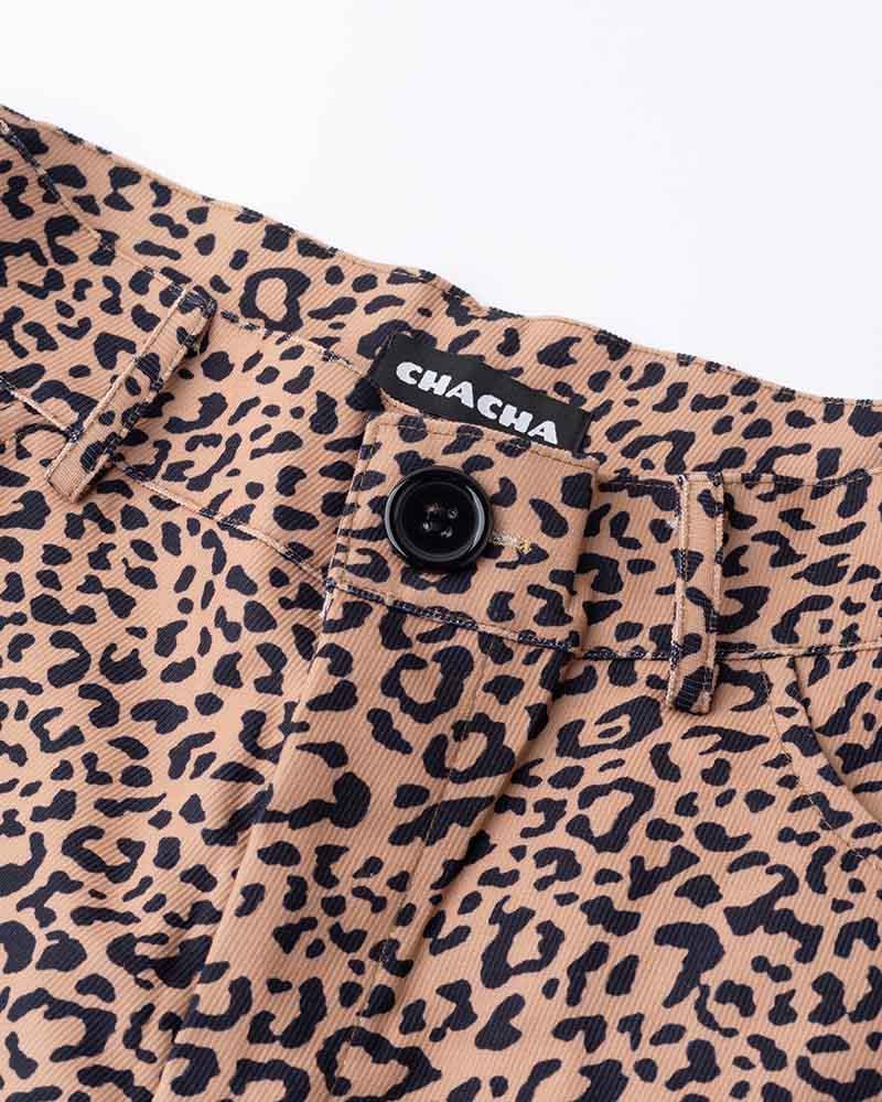 Leopard Prowl Flare Pants