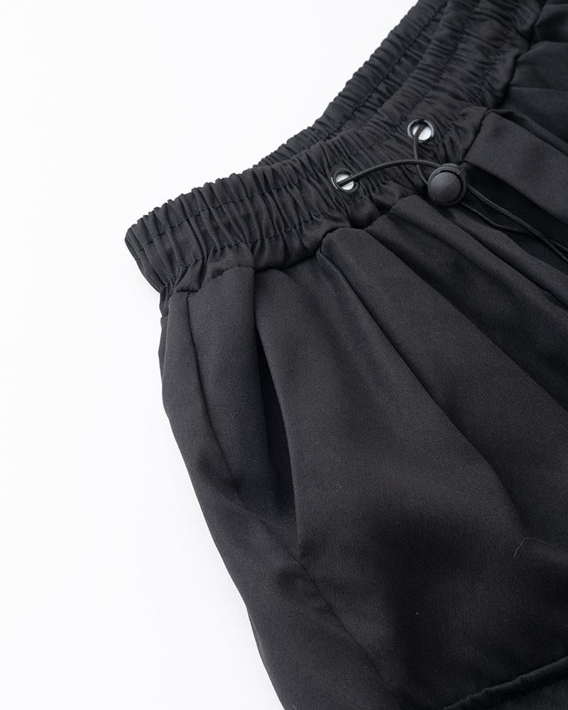 Stormy Charcoal Parachute Pants