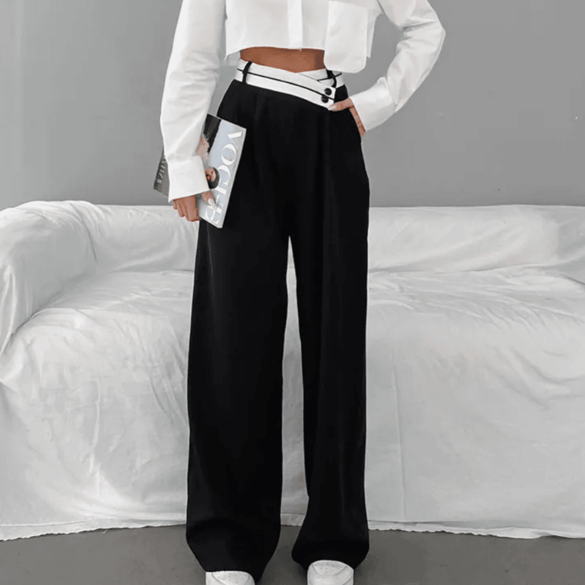 Her Dress Code High Waist Pants