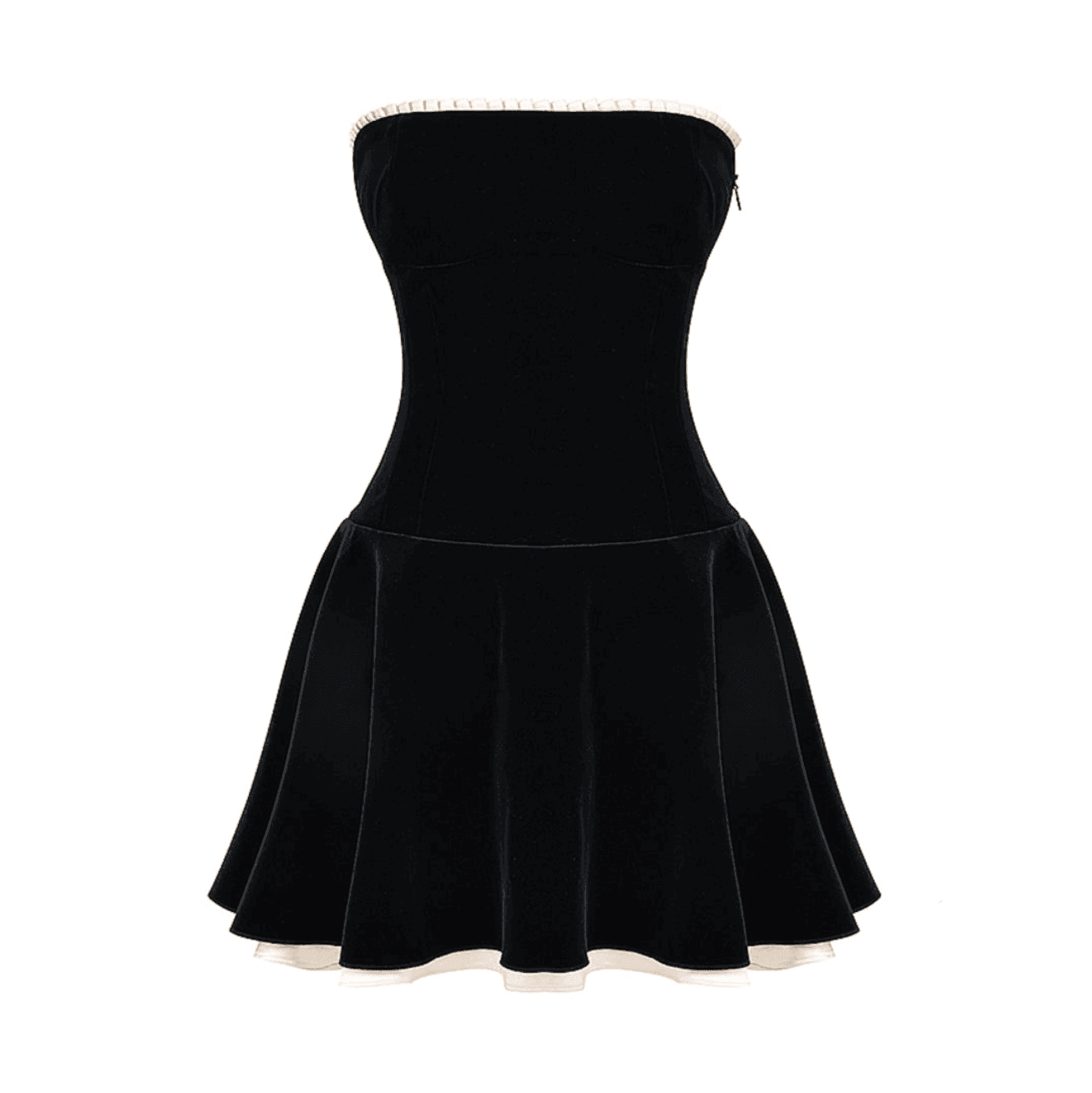 Highway To Heaven Vintage Velvet Mini Dress