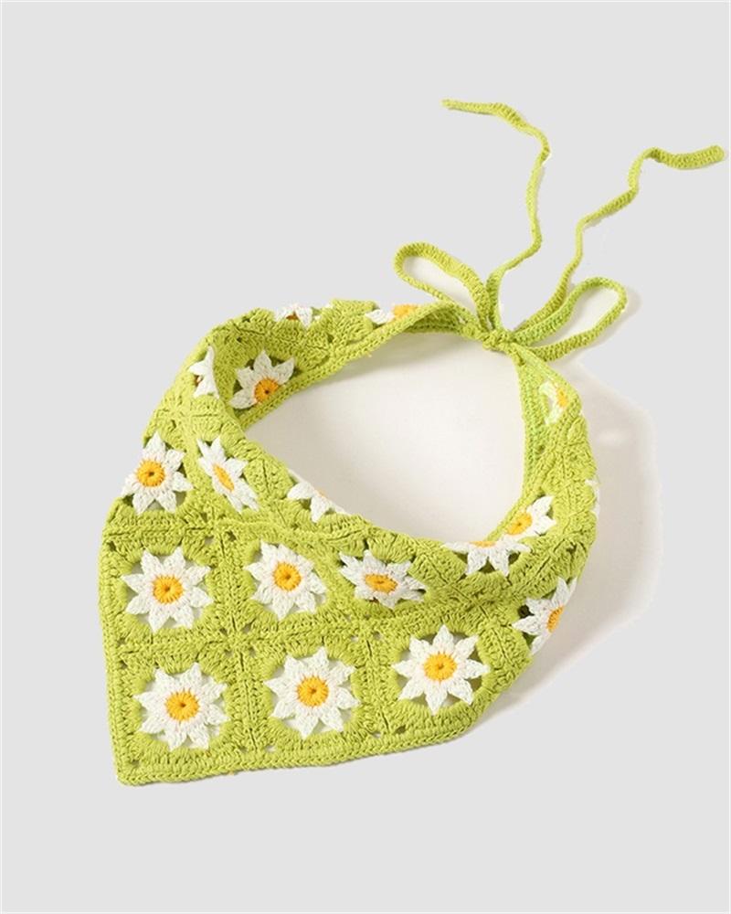 Dear Daisy Crochet Head Scarf