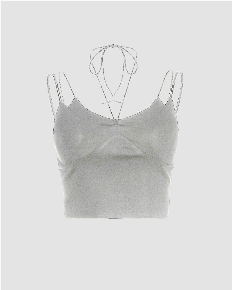 Wildebeak Stringy Halter Top