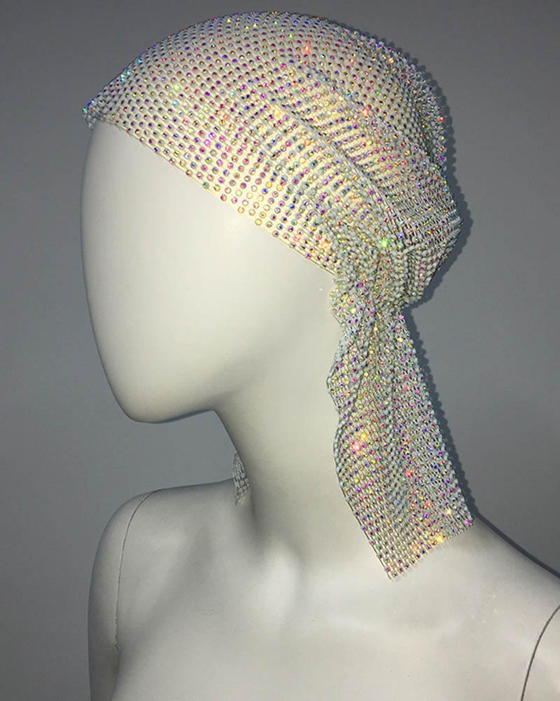 Metallic Shine Hair Cap