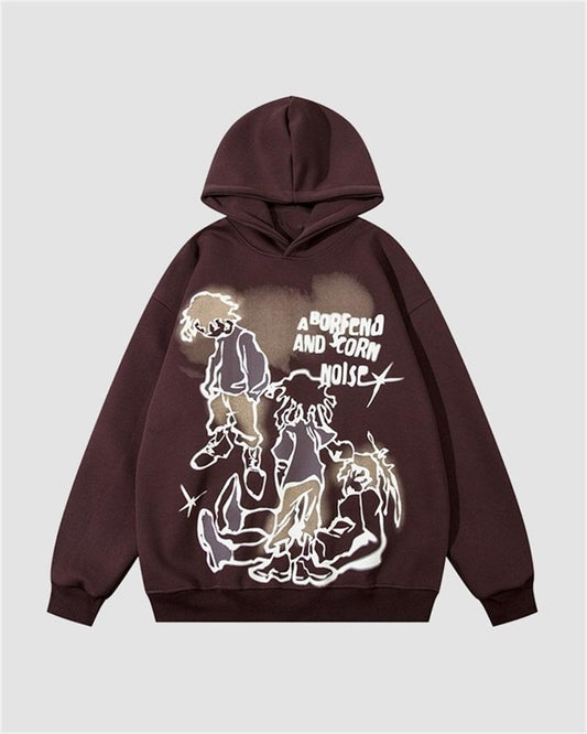 Boys And Girls Graffiti Hoodie