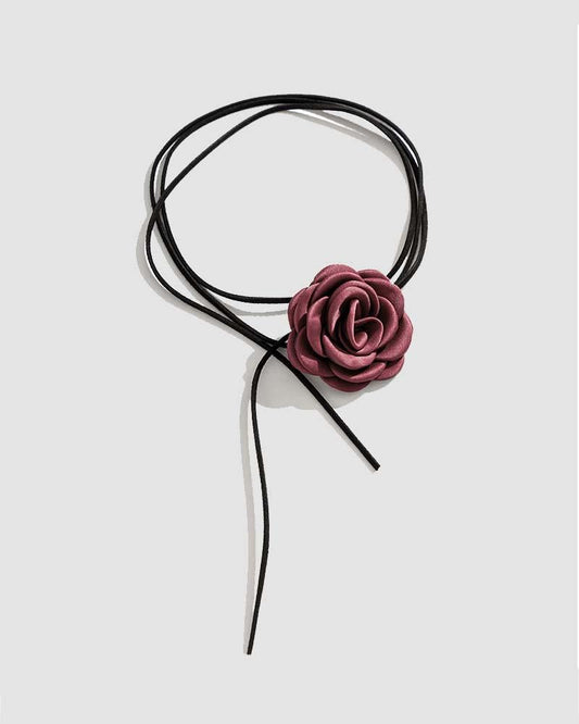 Rosebud Wrap Necklace