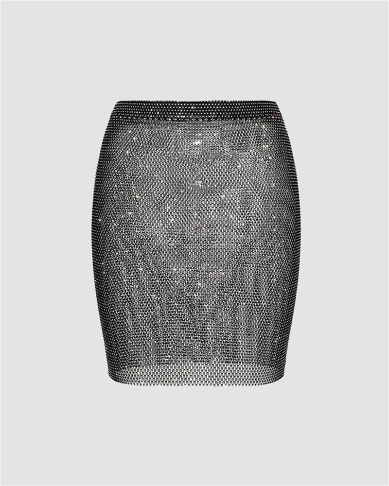 Cassiopeia Sequin Skirt