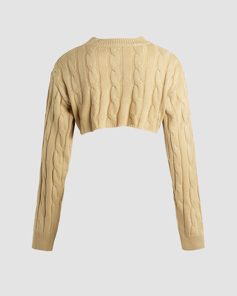 Cypress Cable Knit Sweater