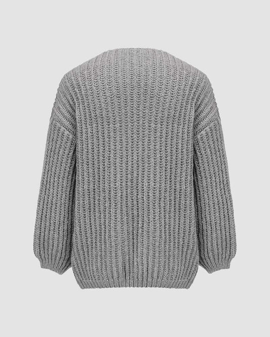 Wyvern Oversized Knit Cardigan