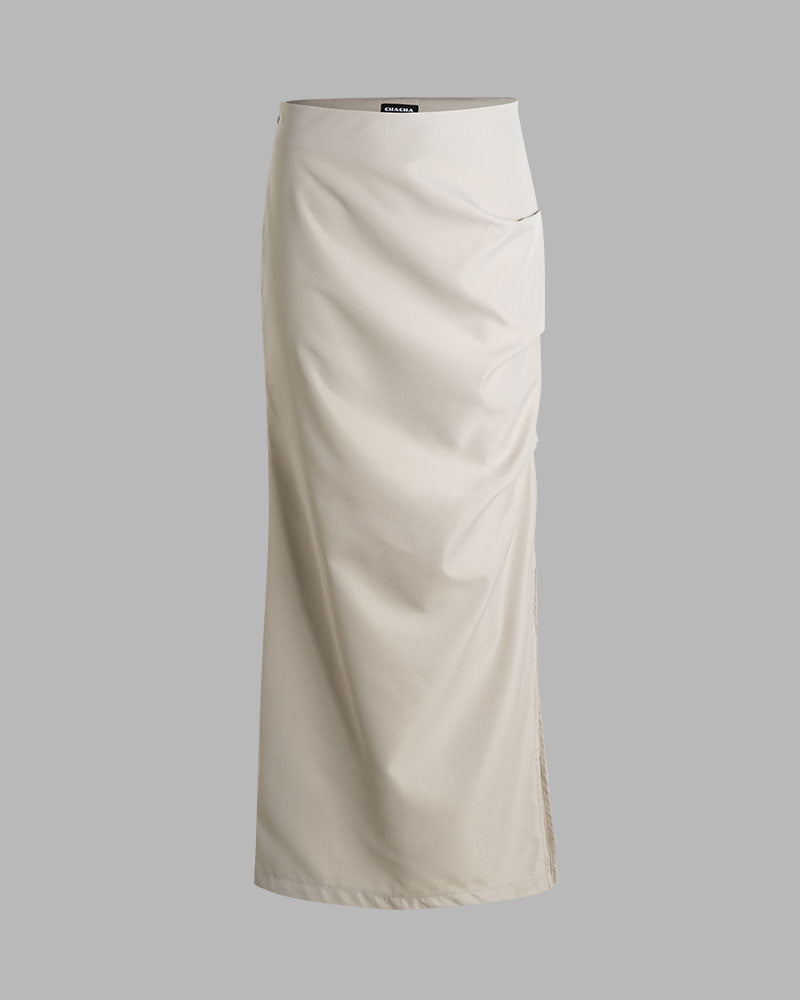 Emyrati Cargo Maxi Skirt