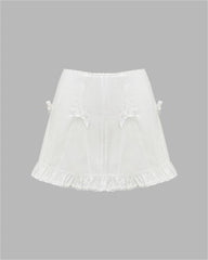 K-Pop Star Lace Mini Skirt