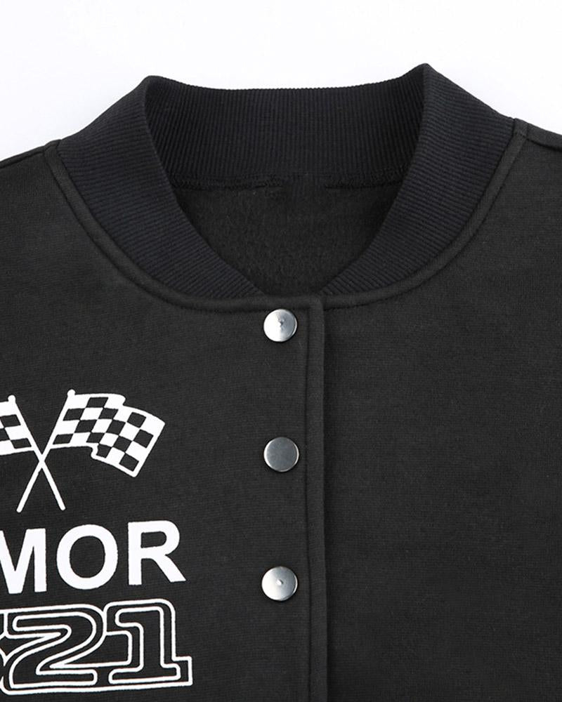 Contrast Motorcycle Baseball Jersey