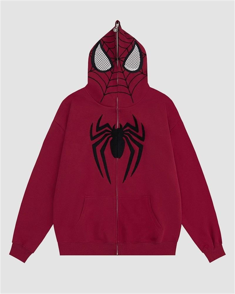 Spider Towel Embroidered Hoodie