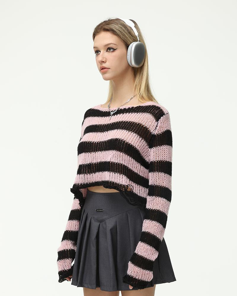 Coggler Striped Knit Jumper