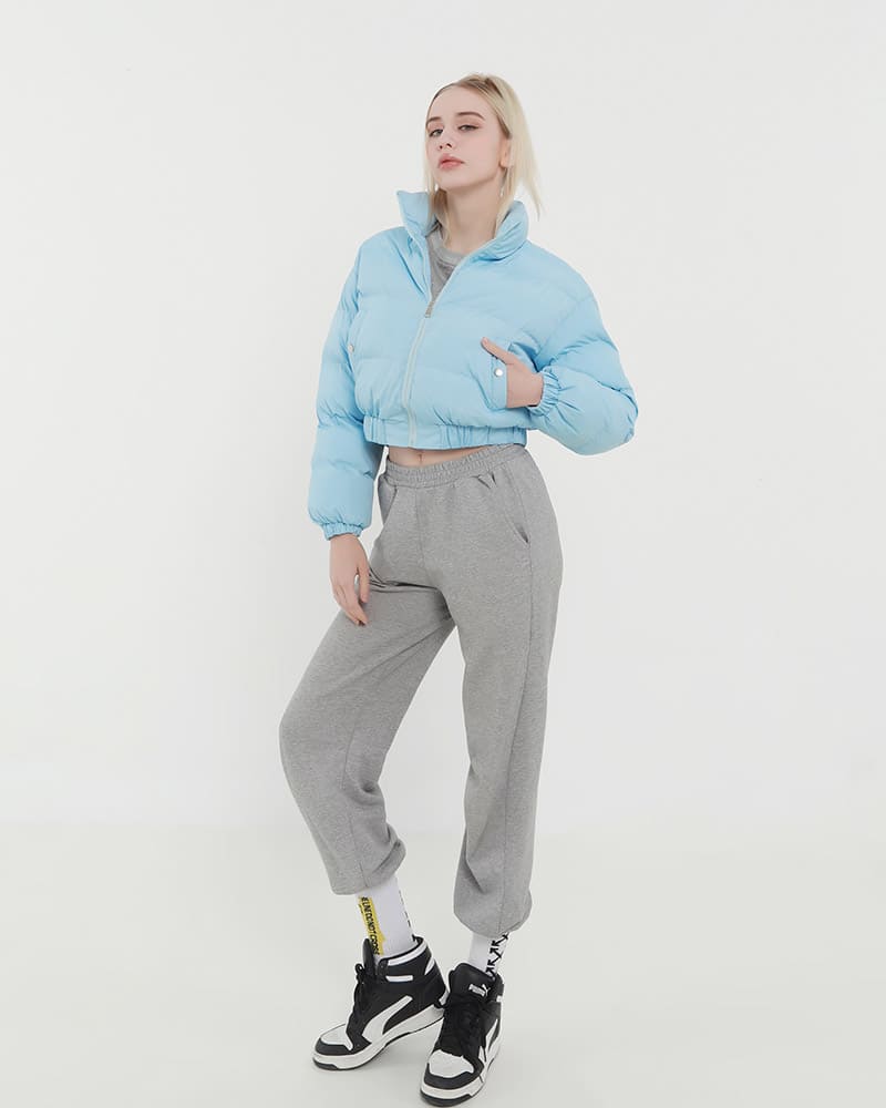 Cloud 9 Cropped Puffer Jacket