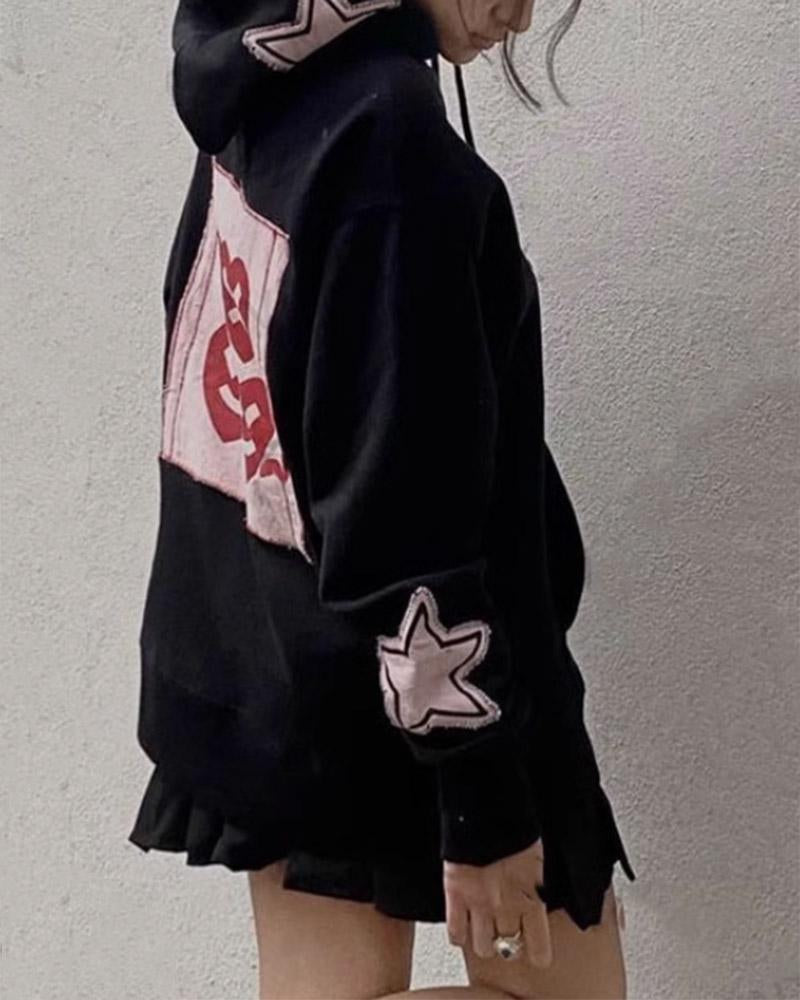 Angry Happy Hearts Oversized Hoodie