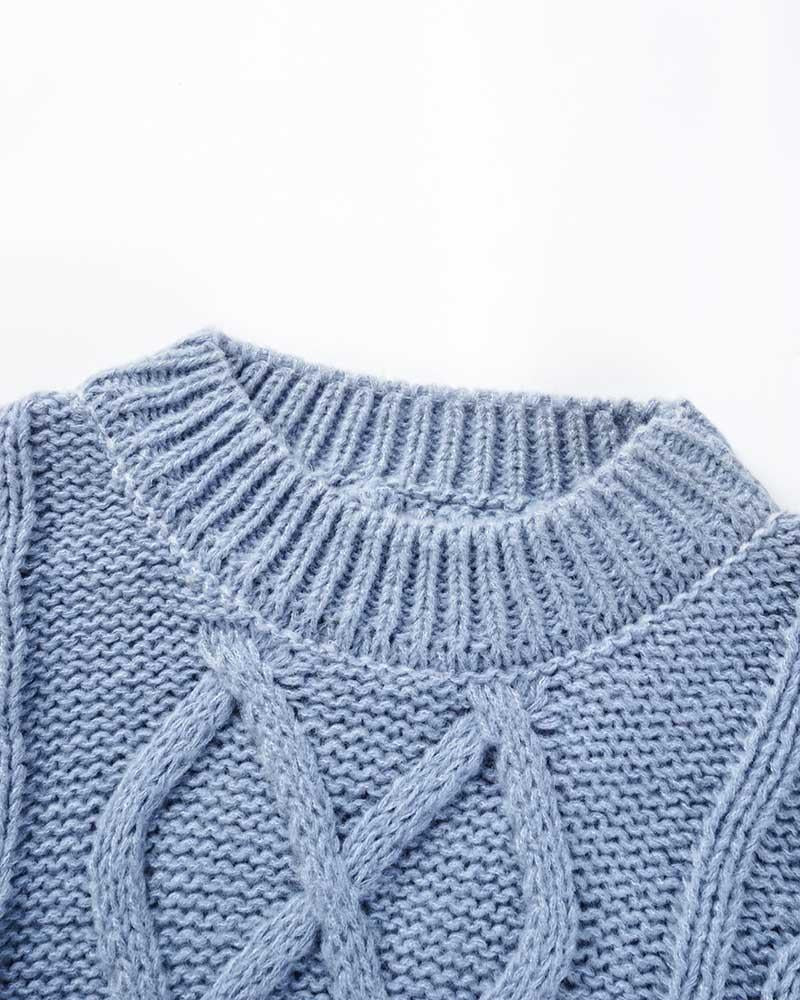 Outer Hebrides Cable Knit Sweater