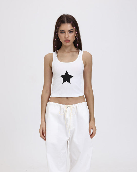 Star Cropped Tank