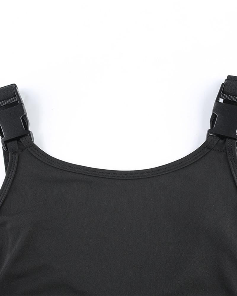 Side Release Buckle Bodysuit