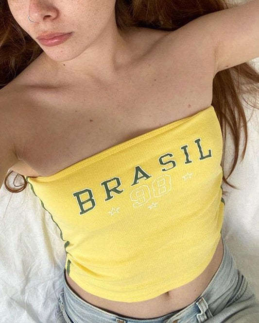 Brasil Team Tube Top