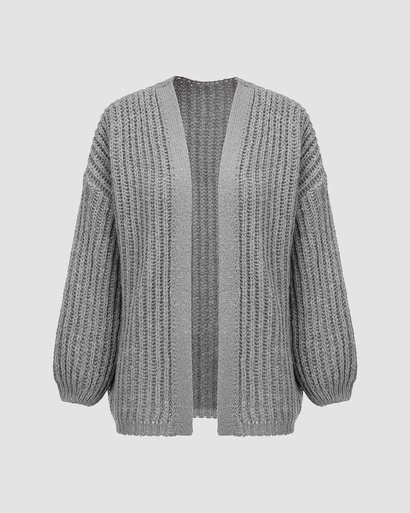 Wyvern Oversized Knit Cardigan