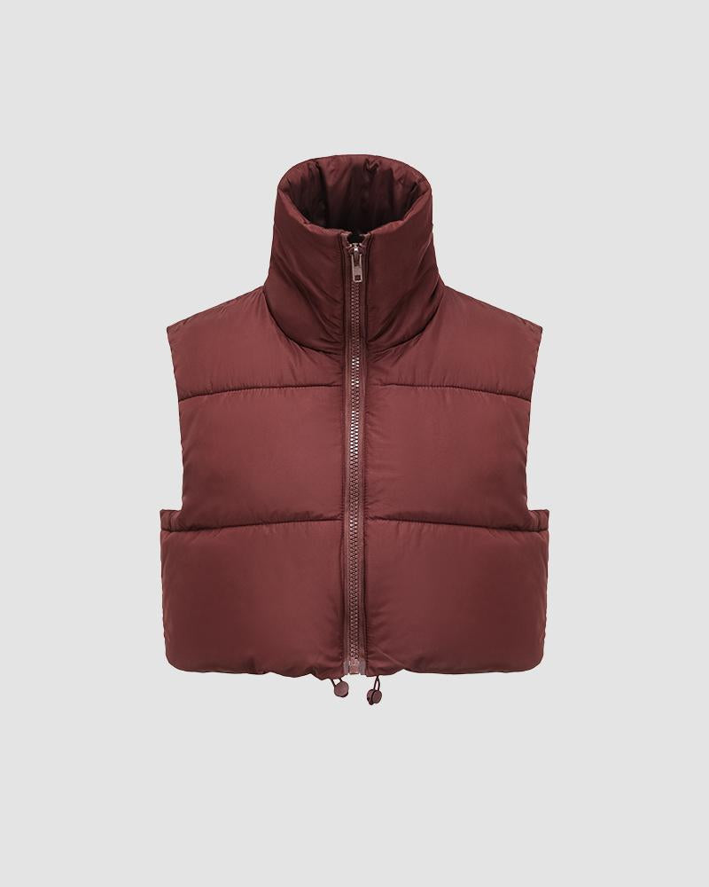 Greenwich Cropped Puffer Jacket