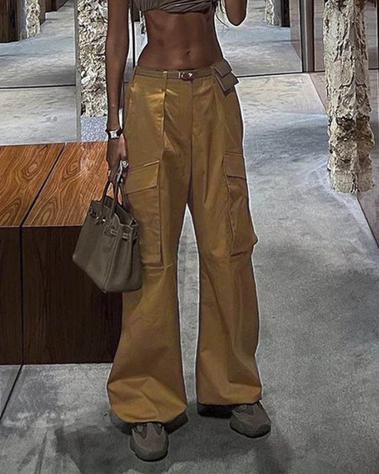 Oaken Lowrise Oversized Cargo Pants