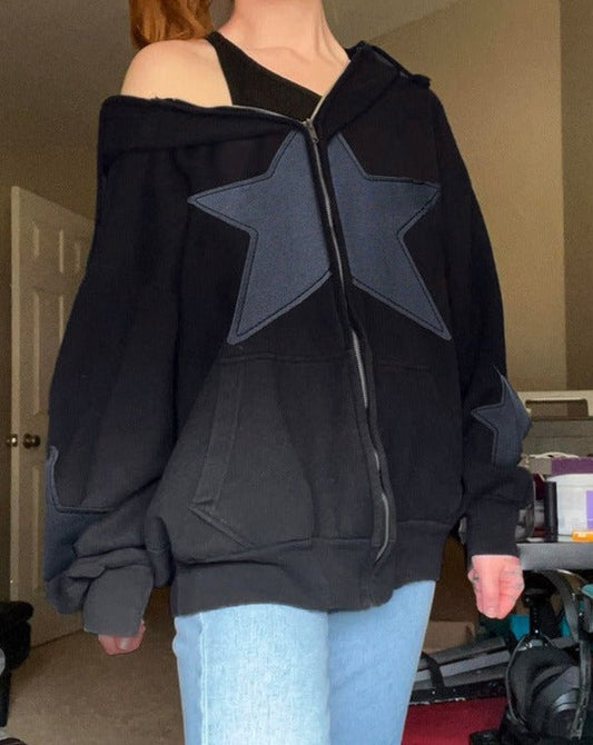 Anomaly Star Trio Zip Hoodie