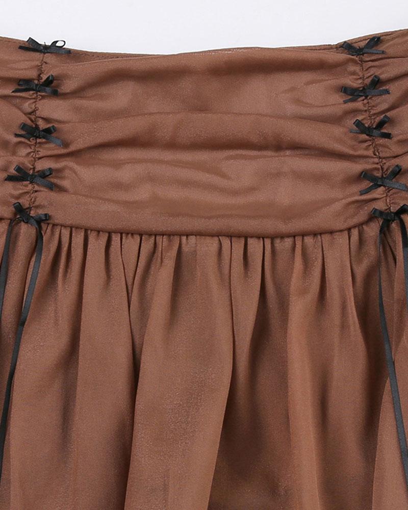 Caliadne Ruffle Balletcore Skirt