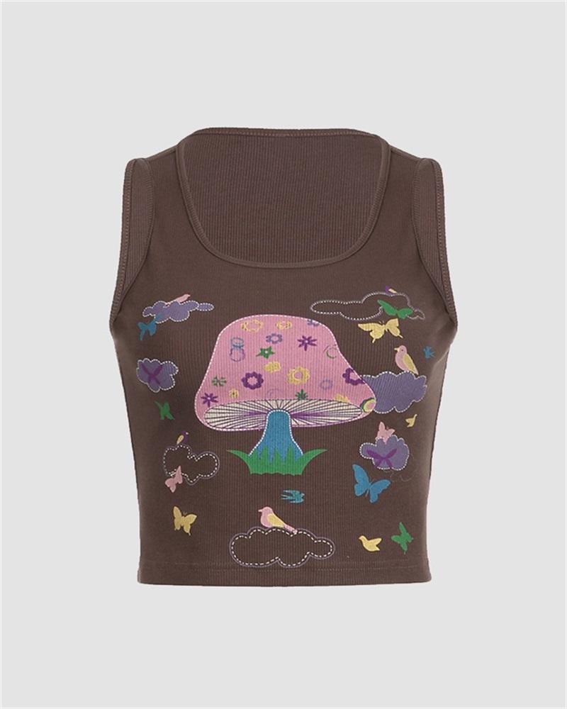 Kinoko Love Tank Top