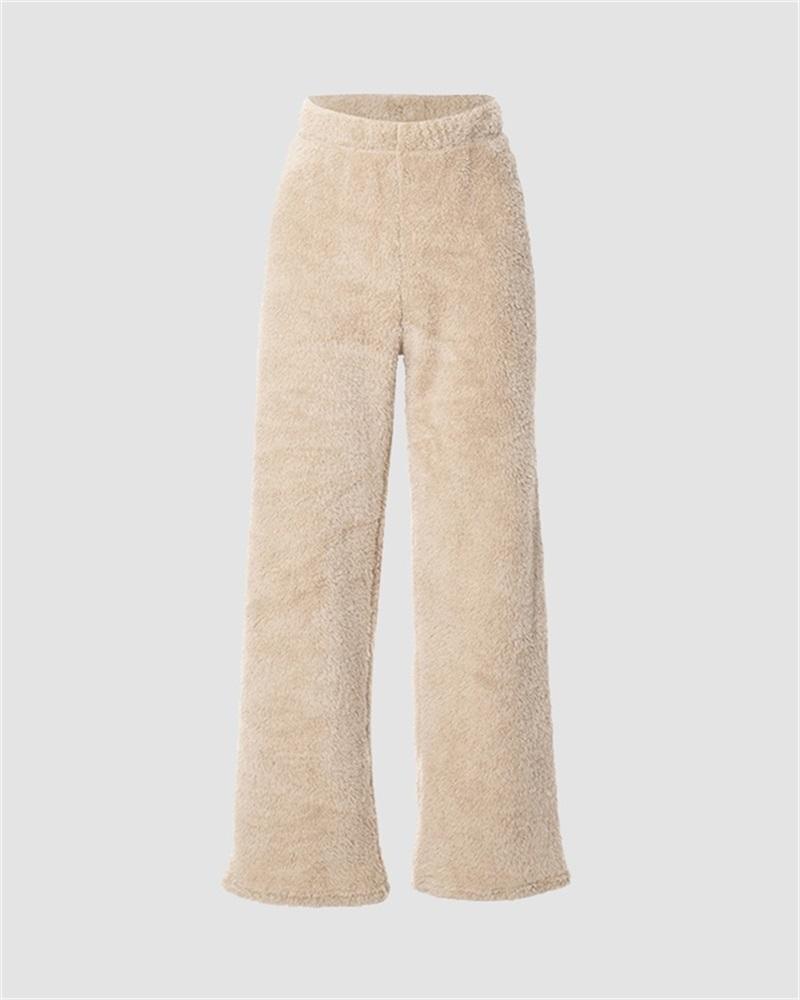 Casual Woolen Pants