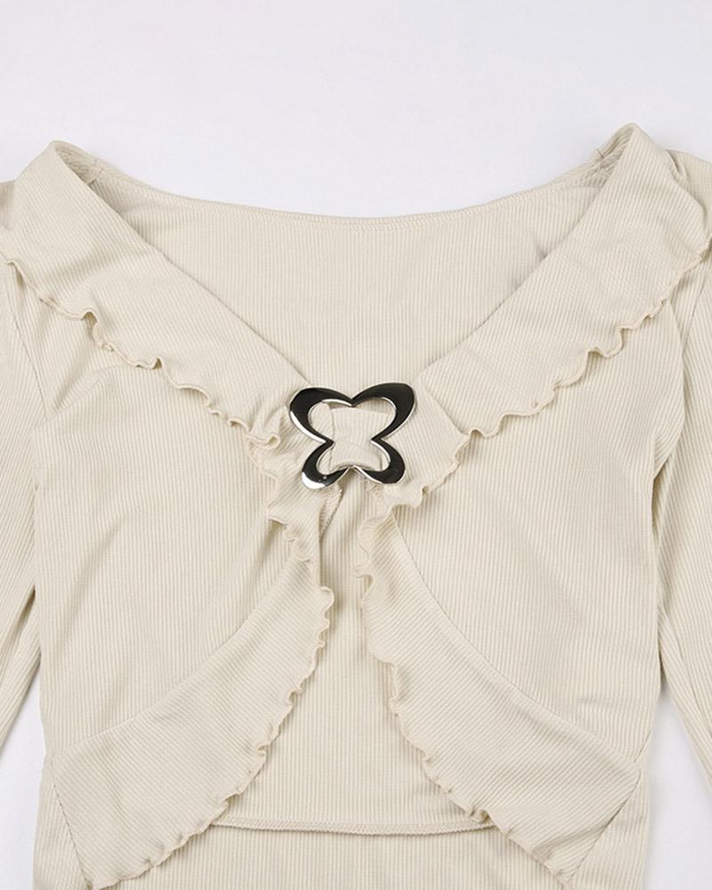 Heart Status Split Wing Cardigan