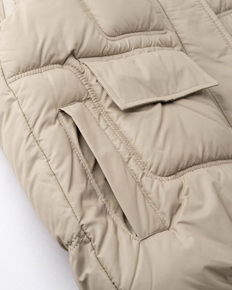 Dune Tempest Puffer Vest with Hood