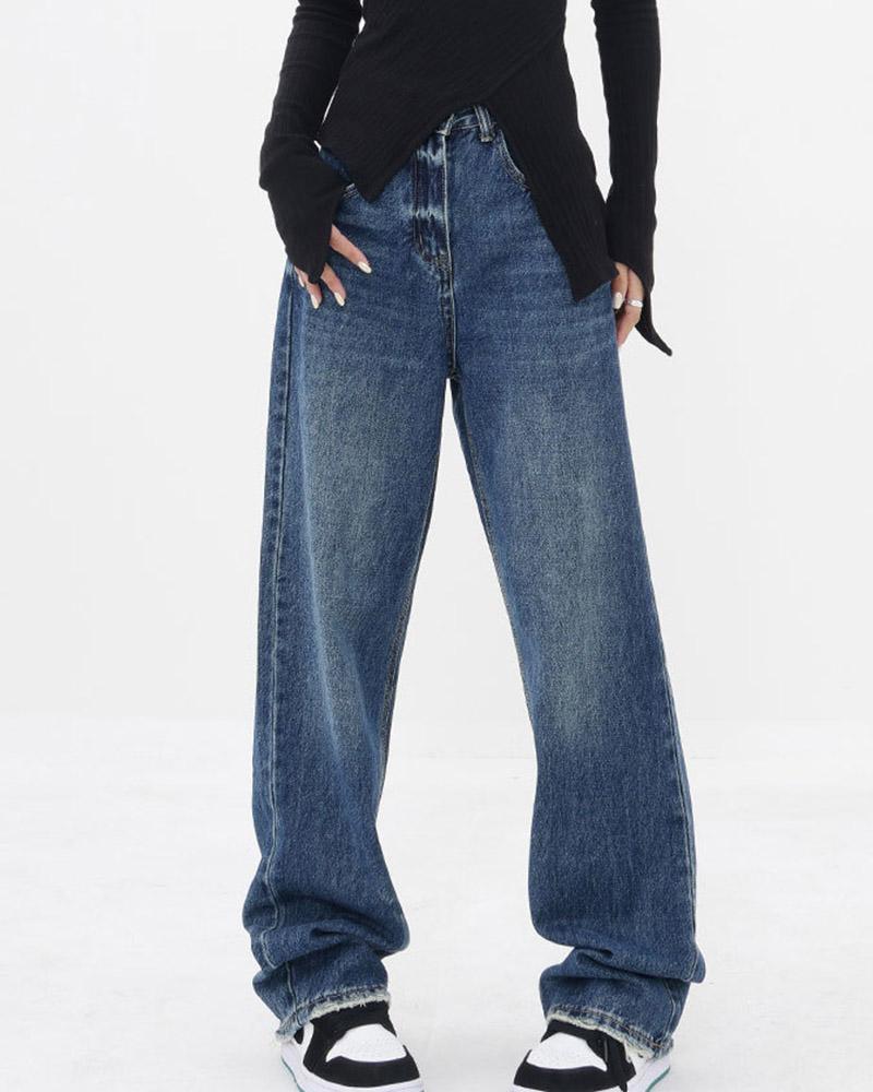 Crossing Back Baggy Jeans