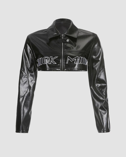 Steamgal Rockmore Pleather Jacket