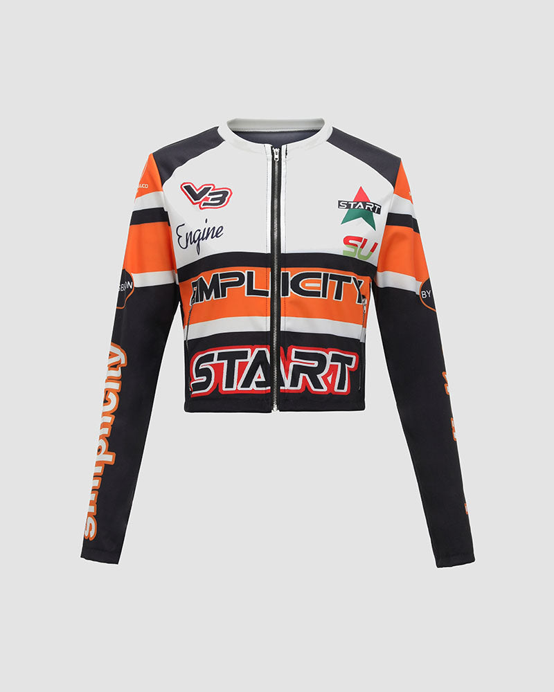 Speed City Cropped Jacket