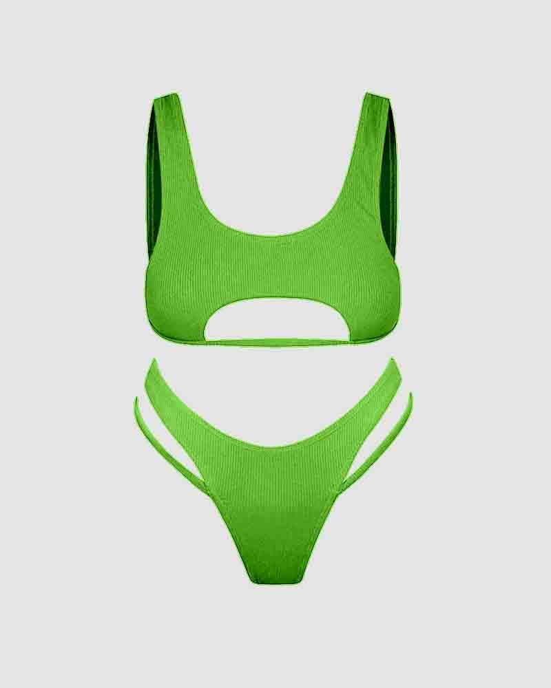 Andromeda Cut Out Crux Bikini