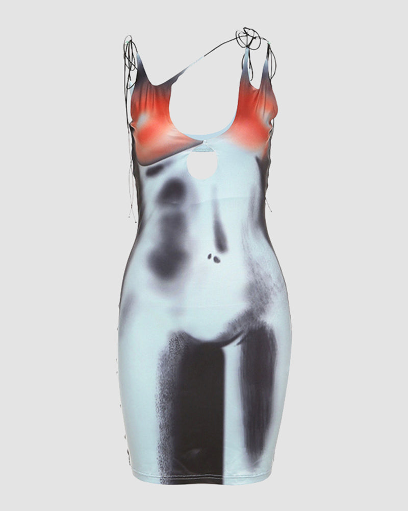 X-Ray Vision Bodycon Dress