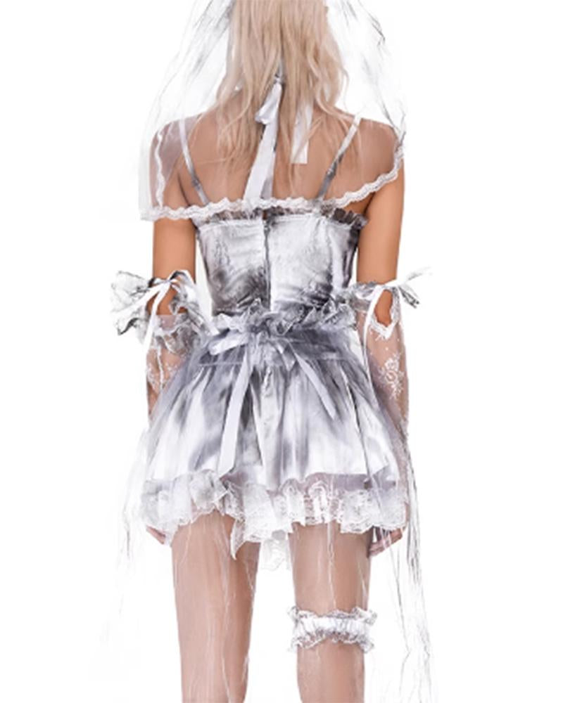 Halloween Vampire Bride Dress