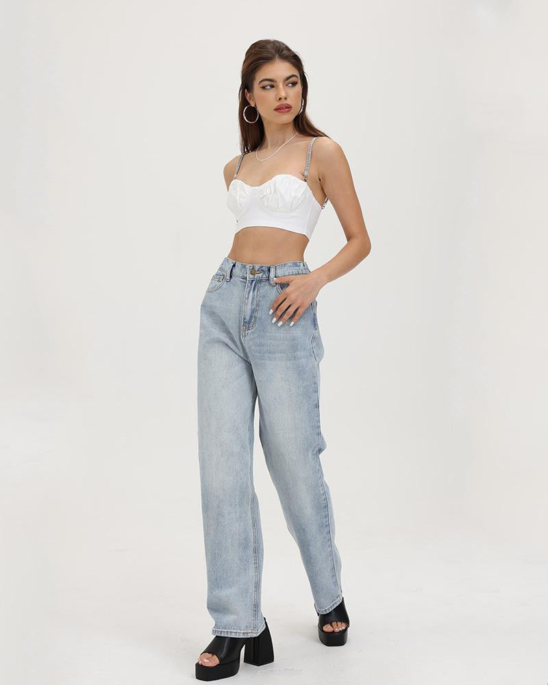 Hawkins High Waisted Denim Jeans