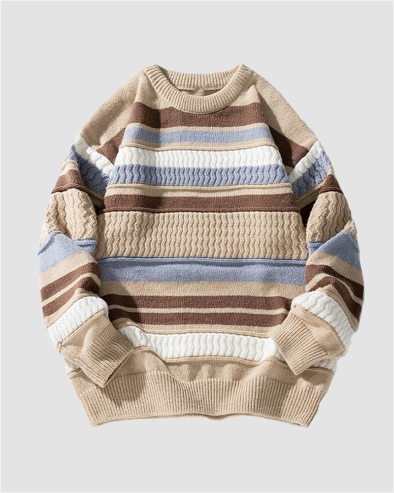 In To The Nature Stripes Sweater