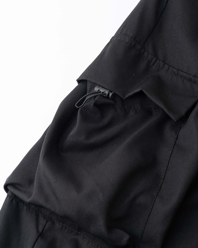 Stormy Charcoal Parachute Pants