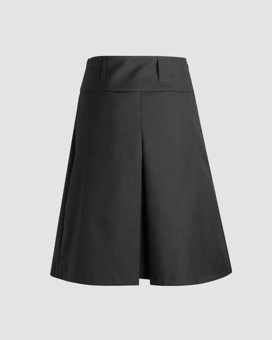 Faemire Midi Pleated Skirt