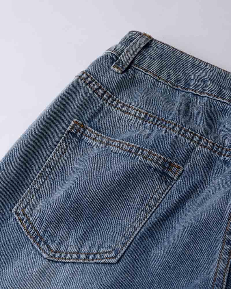 Vernier Flare Denim Jeans